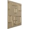 Ekena Millwork 11 7/8in. W x 11 7/8in. H Oslo EnduraWall Decorative 3D Wall Panel Covers 0.98 Sq. Ft. WP12X12OSECE - alternate 6